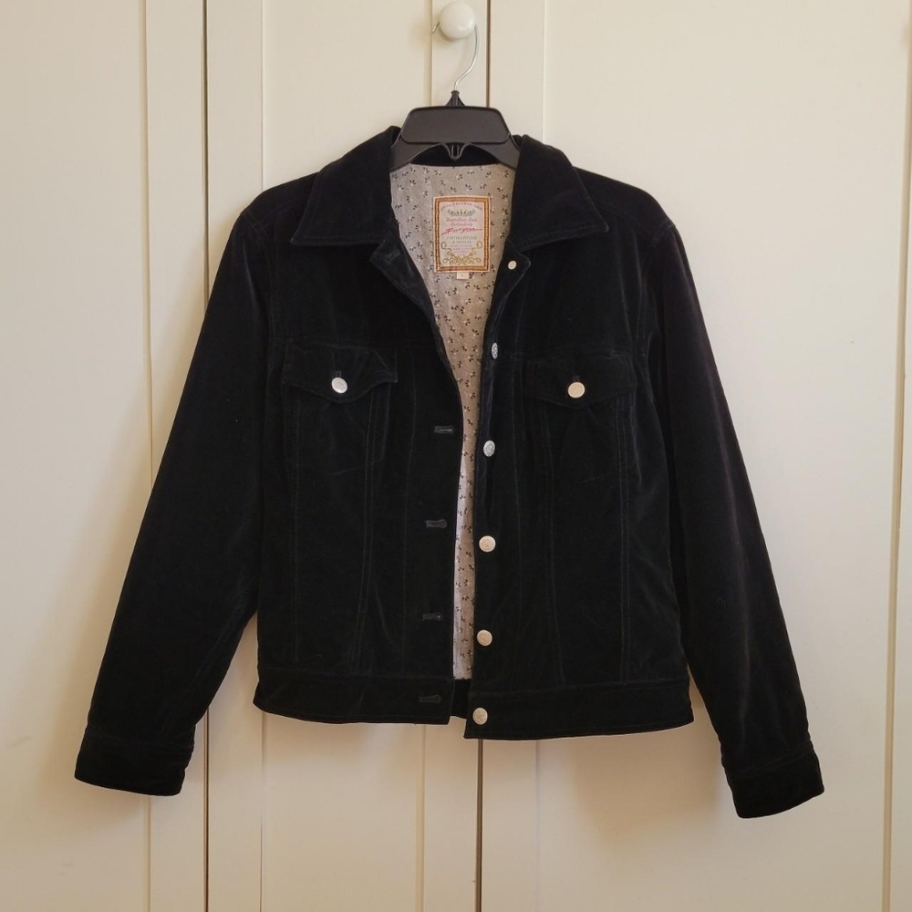 Vintage velvet jacket